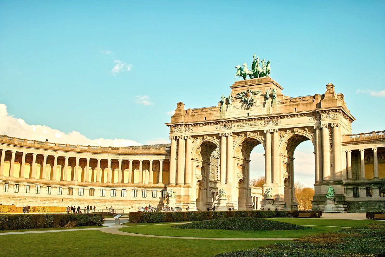Cinquantenaire monument in Belgium
